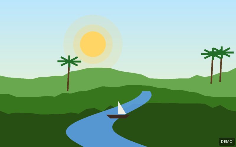 ডেমো ছবি: গ্রামীণ দৃশ্য