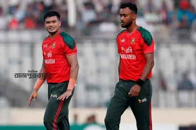 আফগানিস্তান ম্যাচের আগে র‍্যাঙ্কিংয়ে সুখবর পেলেন তাসকিন ও শরীফুল